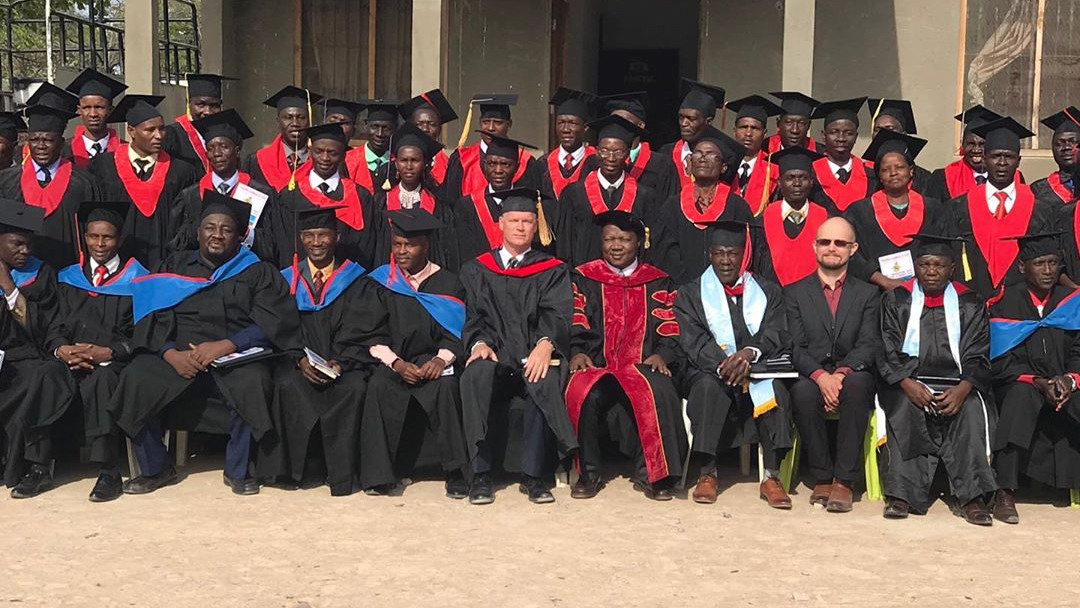 First graduating class at Western Bible College in Tanzania